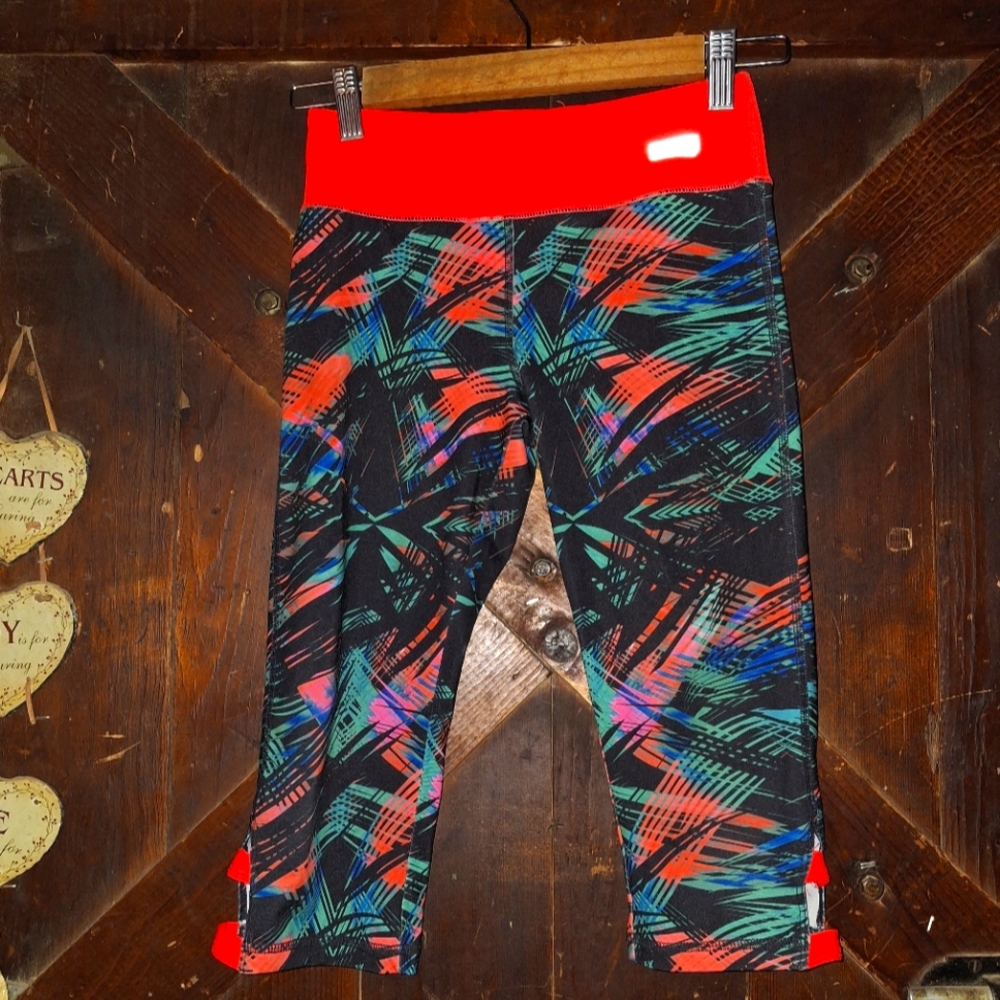 🍀3/15 Colorful Abstract Leggings